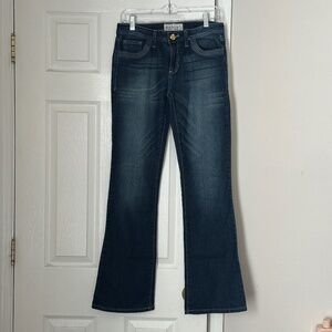 Vintage Baby Phat Fasions Silver Label Bootcut jeans Mid rise Size 7 Juniors Y2K